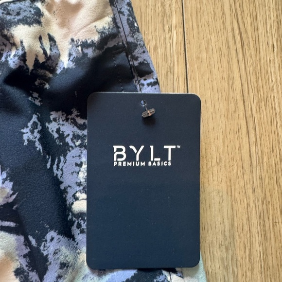 Bylt Custom Basics Men's Blue Tie-Dye Swim Shorts - Picture 4 of 8